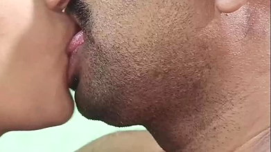 School student ultimate cute lips kissing romance with tution master