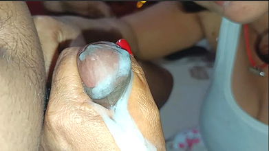 Indian Porn Star Salu Blowjob Big Dick and Cumshot