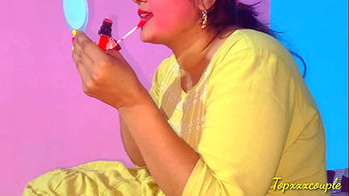 In winter, cute stepsister enjoyed twice cum in mouth for heat