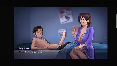 Summertime Saga – Stepmom Seduced Stepson to Fuck her – Animated Porn