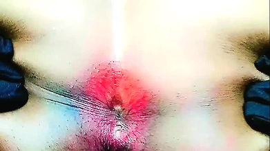 Pink Asshole Close up and big butt