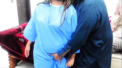 Pakistani Doctor Flashing Dick To Nurse Gone into Anal Sex With Clear Hindi Audio
