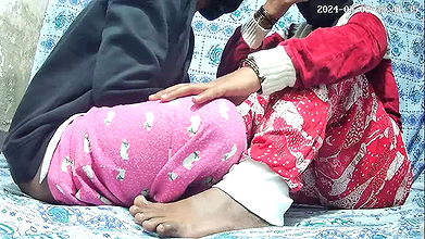 Nepali bahabi and Dewar sex in the room 3865