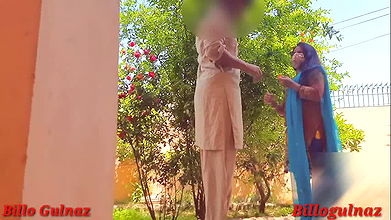 Indian teen stepsister fucked by her stepbrother in a park