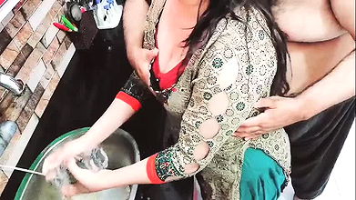 Indian Stepson Drinking Milk, Big Tits Than Fuck Her In Big Ass With Clear Hindi Audio