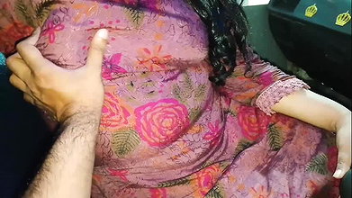 husband and wife have sex in the car – video upload BlackQueenBQ