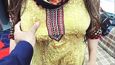 Housewife Is Home Alone When Her Husband Goes Out