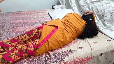 During the holidays, the man goes to the village to visit his woman