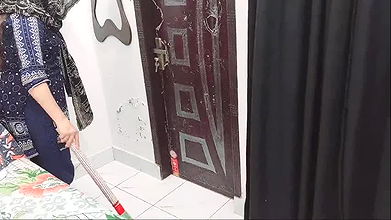 Desi Maid Cums Twice While She’s Masturbating – Caught By Owner