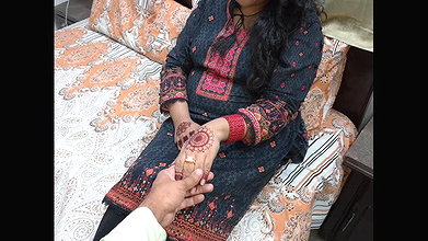 Desi Indian bhabhi was very happy Because bhabhi husband was coming from out of country after a long time(QueenbeautyQB)