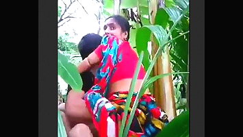 Bhabhi riding in jungle