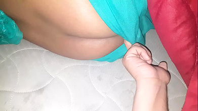 Aunty Share Bed With Her Bad Nephew In jungle