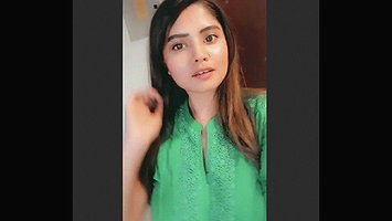 Paki babe showing in suit