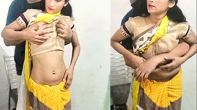 Desi bhabhi jharu lga rha thi dever ne pichhe se parkar ke chod diya