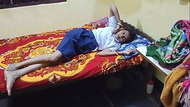 Fearing to fail in the exam, Neha Master’s cock tightened and said sir we don’t want to fail