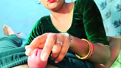 Beautiful Indian horny newly wife suck dick very hardly and very roughly Eating cock !! Red lips Highly sensual blowjob