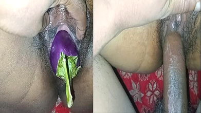 Tamil bhabhi’s pussy was tight by penetrating the brinjal and breaking the seal of the pussy, then fucked with a thick cock Tamil sex