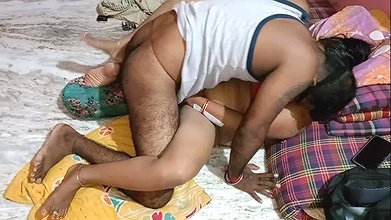 Desi Village Kolkata bhabi fuck with own bother in law in different pose