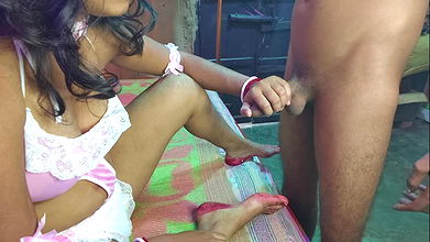 Desi village Bhabhi with Hotel boy chudhi