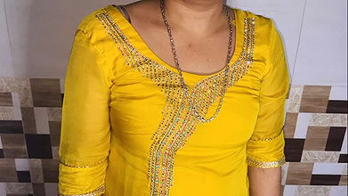 Jija aur Sali puffy pussy licking video