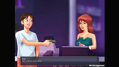 Summertime saga Anon fucks two hot bitches and creampies on there nasty pussy