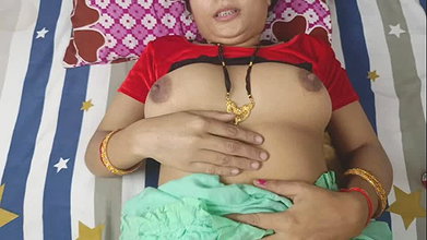 Indian hot bhabhi enjoying very romantic fuck with his husband