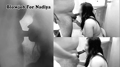 Blowjobs for Nadiya and Thick dick