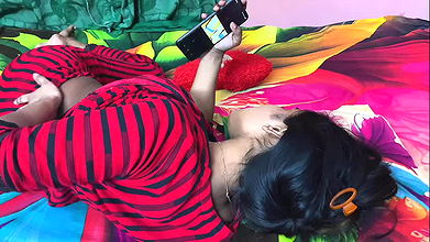 My sexy grilfriend enjoying my hard Fucking when auntie is not at home