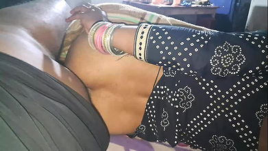 Hot Indian Housewife Fuck from Back doggy style