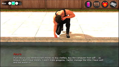 Teen Nathalie Gets Attracts Towards Mascular Guy Asura