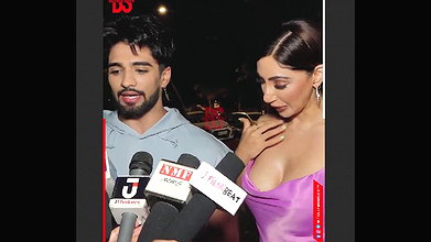 intentionally lower her dress and shows her big and oily cleavage,,