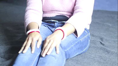 Big Ass Girlfrind Ki Chudai with Tight Jeans in My House