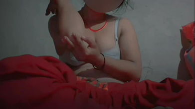 Hot Beautiful Sexy Teen Girl Arousing Her Hot Ass By Stroking Her Ass