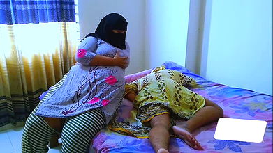 Egypt hot lady roughly fuck a transgender guy by tied his hands and full body