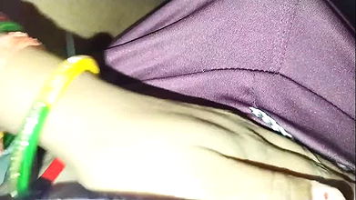 When her husband is not at home, she hangs out with her brother-in-law