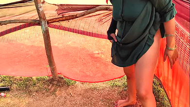 Indian village wife fucked very hard by her stepson outdoor hindi sex video