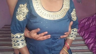 Indian Boy Kissing Mature Wife