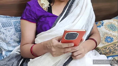 Husband caught sexy desi mallu wife in saree masturbating and giving her back shot