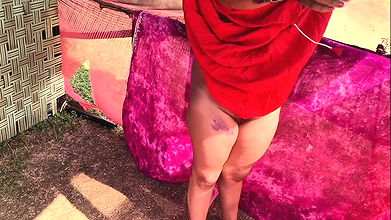 Hot Indian Village aunty Fucked Outdoor By His man Hot dehati Hindi sex Video