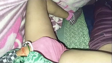 Father-in-law Saw His Daughter-in-law Caressing Her Pussy