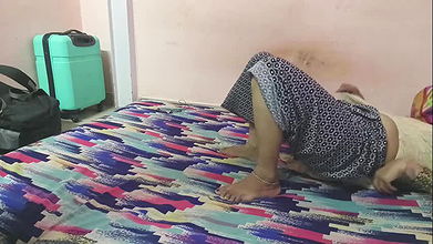 Brother -in – law stripped and fucked hot sister – in – law India porn video