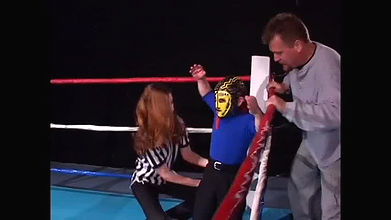 Midget wrestler gets fucked and rode by the brunette babe