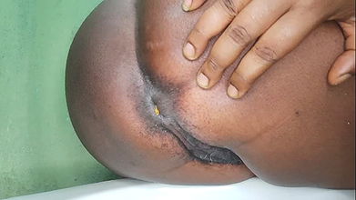 PrettyEbonies Monster farting and close up poop