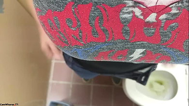 47Candiecane Public Toilet Pee At A Company Meeting
