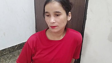 Bhabhi ko akele dekh kar muth mar diya