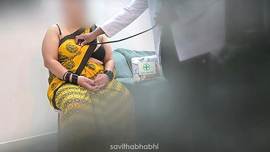 Doctor misusing poor patient in clinic