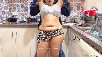 Romantic Gentle Sex Of A Real Indian Couple  Kissing, Fingering, Squeezing and Spanking