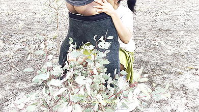 Indian MILF Gives Hardcore Blowjob – Outdoor Sex – Desi Mouth Fuck