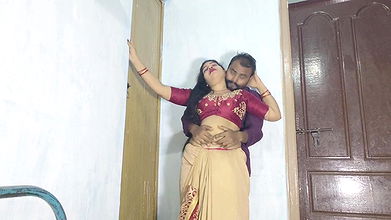 Desi Indian Village Wife Fucking Hard With Her X boyfriend In the Hostel