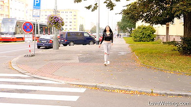 In the streets silviablack20 fullhd Lov3Wett1ng